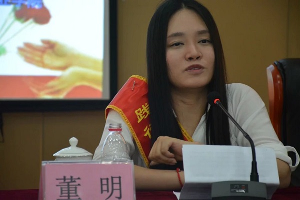“武漢好人圈”百姓宣講團走進武漢中央商務區