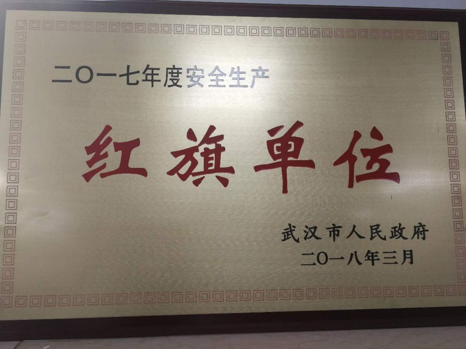 商務(wù)區(qū)集團榮獲武漢市安全生產(chǎn)紅旗單位稱號