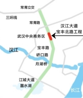 漢江大道打通“最后一公里”，8月底將達到通車條件