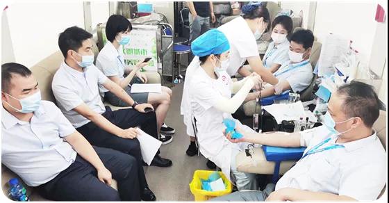 為愛而行 熱血抗疫|商務區集團所屬物業公司組織愛心獻血活動