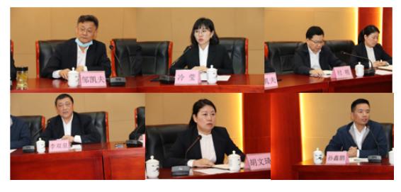 決戰四季度 拼搏保目標 商務區集團新任班子召開干部職工再動員大會