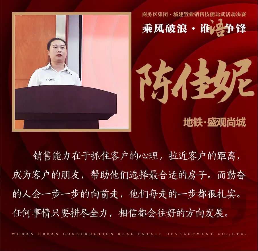 乘風破浪 誰“語”爭鋒 | 商務區集團城建置業公司銷售技能比武大賽圓滿召開