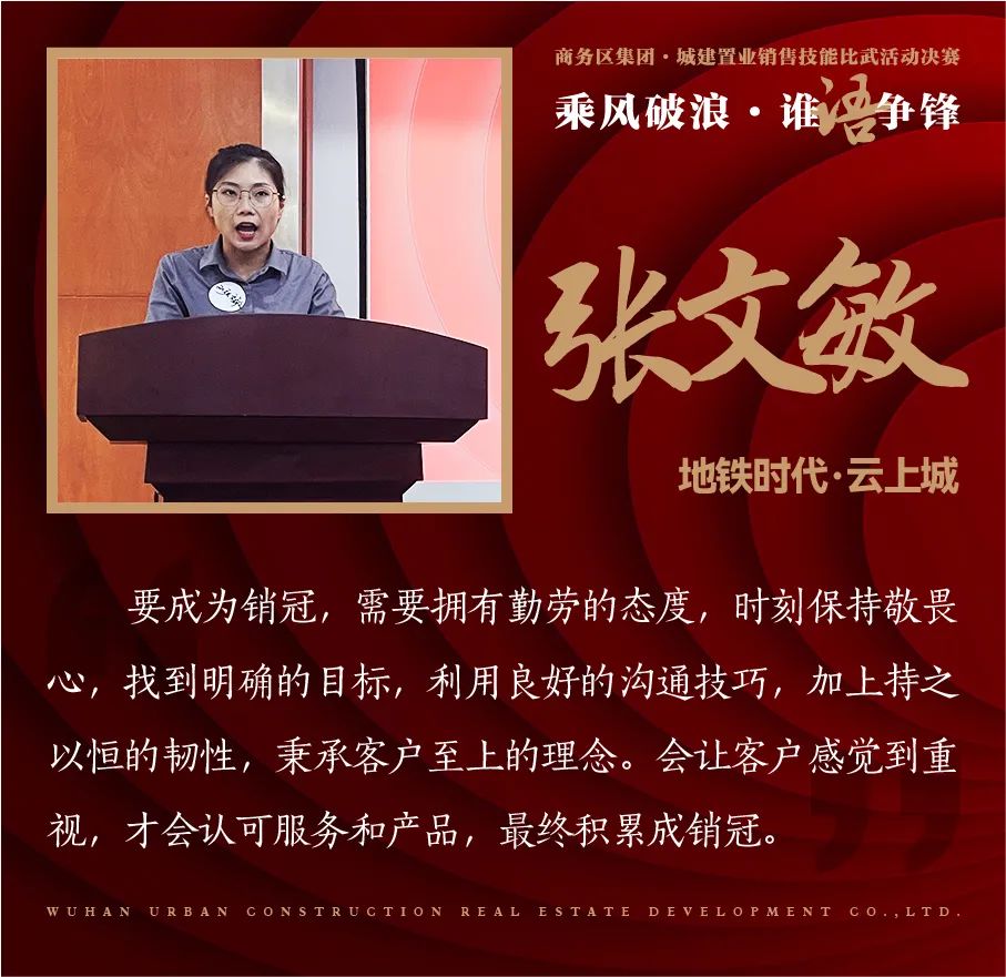 乘風破浪 誰“語”爭鋒 | 商務區集團城建置業公司銷售技能比武大賽圓滿召開